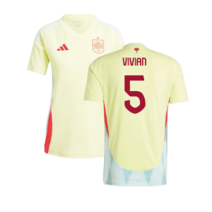 2024-2025 Spain Away Shirt (Ladies) (Vivian 5)