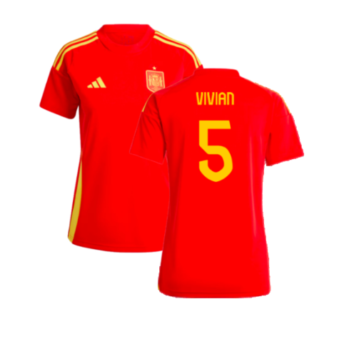 2024-2025 Spain Home Fan Shirt (Ladies) (Vivian 5)