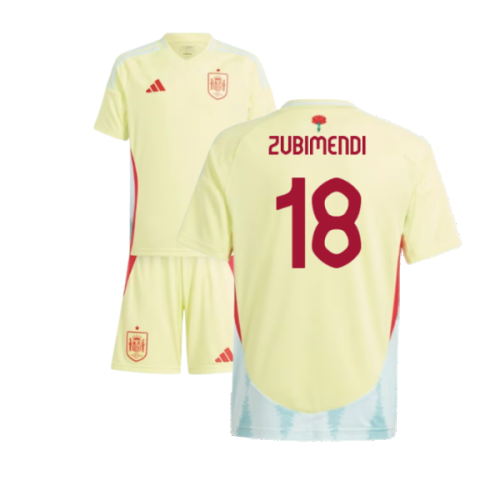 2024-2025 Spain Away Youth Kit (Zubimendi 18)