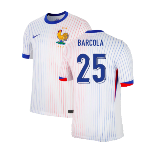 2024-2025 France Away Shirt (Barcola 25)