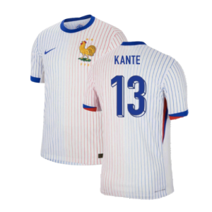 2024-2025 France Away Dri-ADV Match Shirt (Kante 13) 2024-2025 France Away Dri-ADV Match Shirt (Kante 13)