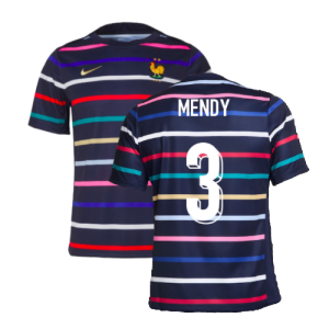 2024-2025 France Academy Pro Home Pre-Match Top (Navy) (Mendy 3)