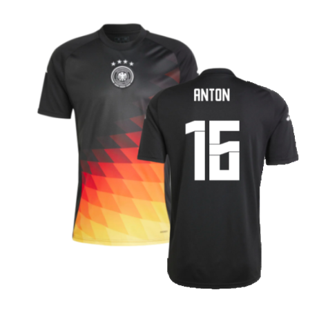 2024-2025 Germany Pre-Match Shirt (Black) (Anton 16)