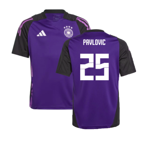 2024-2025 Germany Training Jersey (Purple) - Kids (Pavlovic 25)