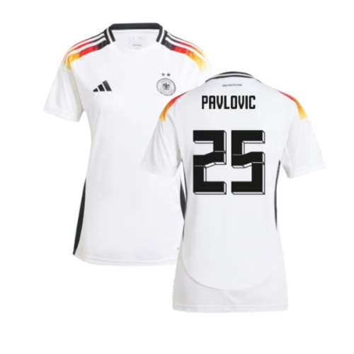 2024-2025 Germany Womens Home Shirt W2 (Ladies) (Pavlovic 25)