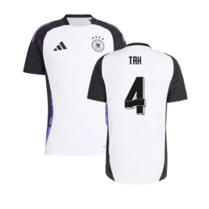 2024-2025 Germany Training Jersey (White) (Tah 4) 2024-2025 Germany Training Jersey (White) (Tah 4)