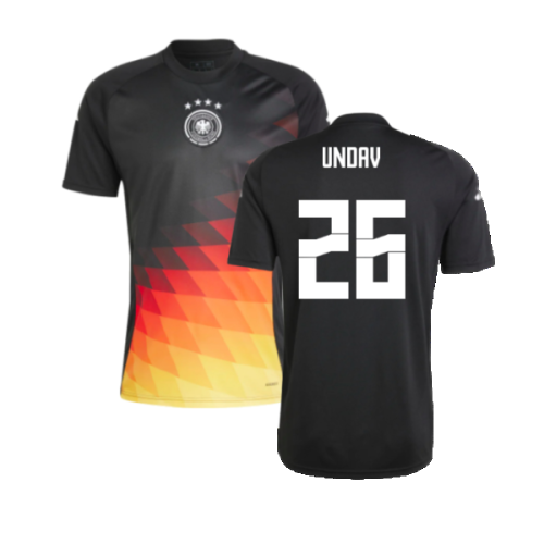 2024-2025 Germany Pre-Match Shirt (Black) (Undav 26)