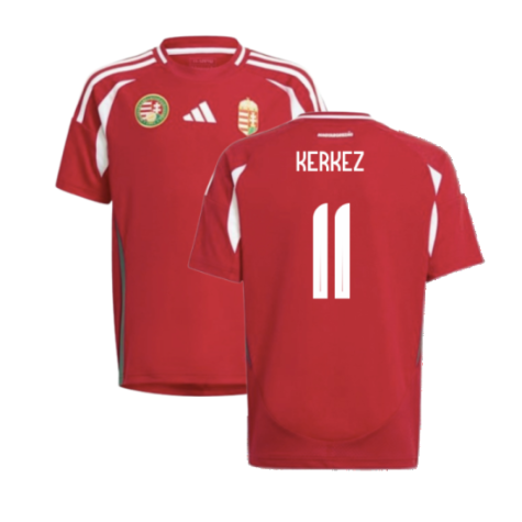 2024-2025 Hungary Home Shirt (Kids) (KERKEZ 11)