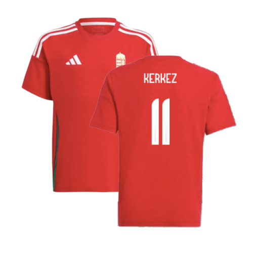 2024-2025 Hungary Home FAN Shirt (Kids) (KERKEZ 11)