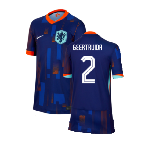 2024-2025 Netherlands Away Shirt (Kids) (Geertruida 2)