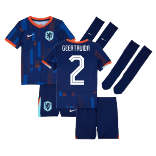 2024-2025 Netherlands Away Mini Kit (Geertruida 2)