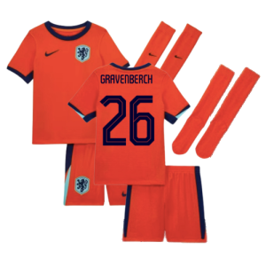 2024-2025 Netherlands Home Mini Kit (Gravenberch 26)