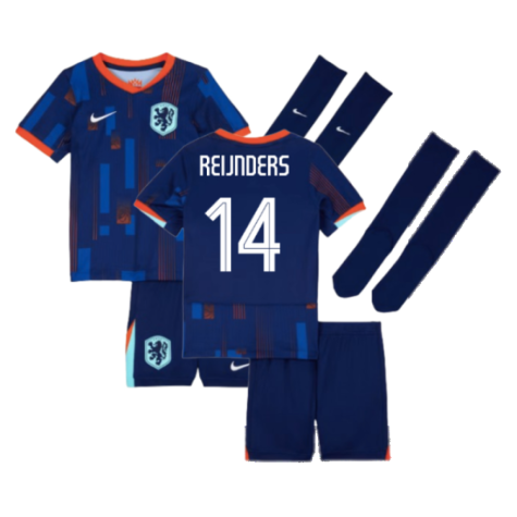 2024-2025 Netherlands Away Mini Kit (Reijnders 14)