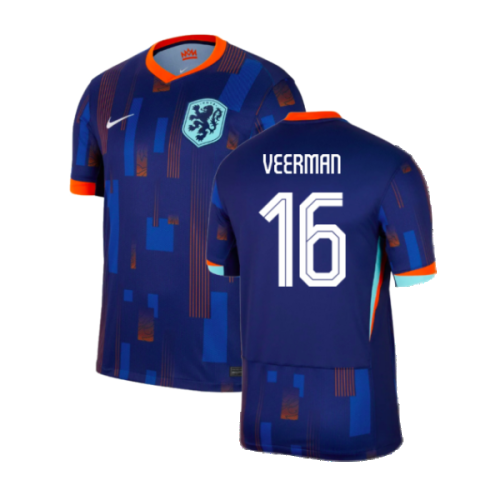 2024-2025 Netherlands Away Shirt (Veerman 16)