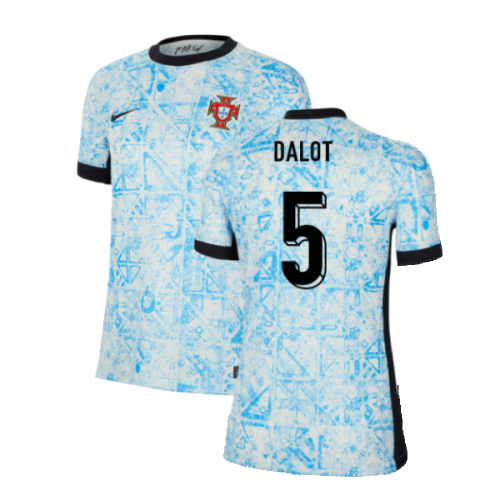 2024-2025 Portugal Away Shirt (Womens) (Dalot 5)