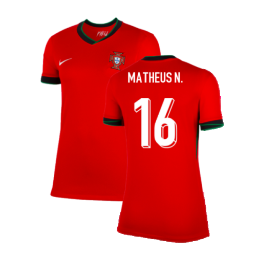 2024-2025 Portugal Home Shirt (Womens) (Matheus N. 16)