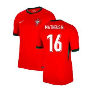 2024-2025 Portugal Home Shirt (Matheus N. 16)