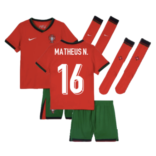 2024-2025 Portugal Home Mini Kit (Matheus N. 16)