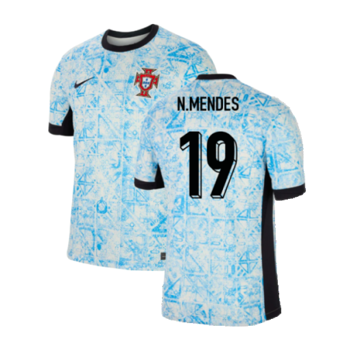 2024-2025 Portugal Away Shirt (N.Mendes 19)