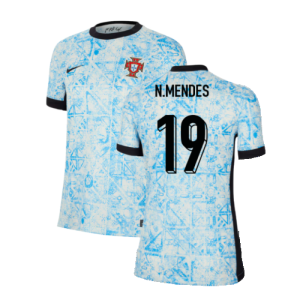 2024-2025 Portugal Away Shirt (Womens) (N.Mendes 19)