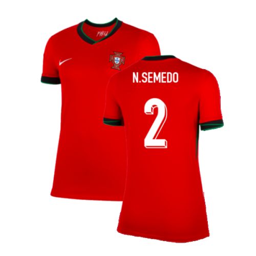 2024-2025 Portugal Home Shirt (Womens) (N.Semedo 2)