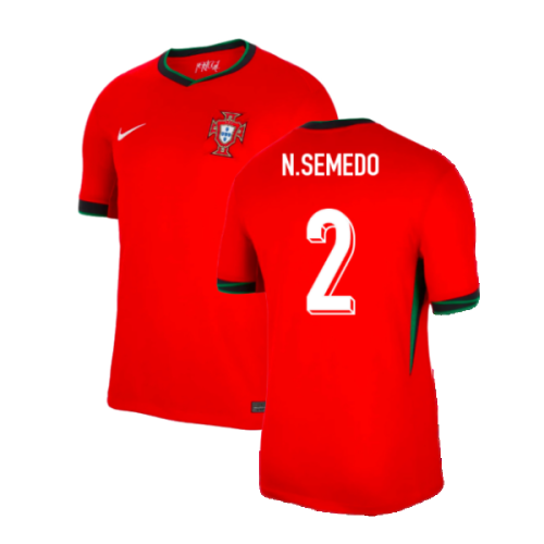 2024-2025 Portugal Home Shirt (N.Semedo 2)