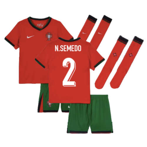 2024-2025 Portugal Home Mini Kit (N.Semedo 2)