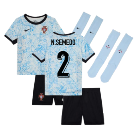 2024-2025 Portugal Away Mini Kit (N.Semedo 2)