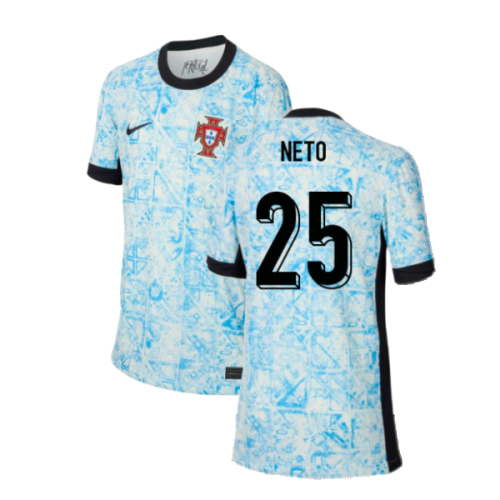 2024-2025 Portugal Away Shirt (Kids) (Neto 25)