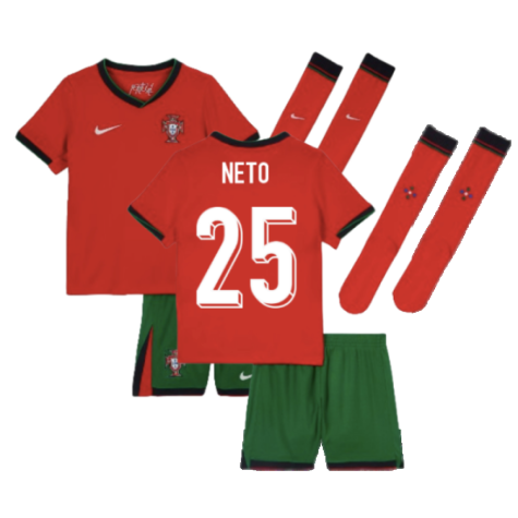 2024-2025 Portugal Home Mini Kit (Neto 25)