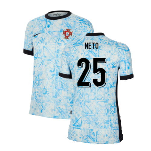 2024-2025 Portugal Away Shirt (Womens) (Neto 25)