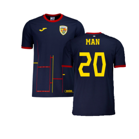 2024-2025 Romania Presentation S/S T-shirt (Navy) (Man 20)