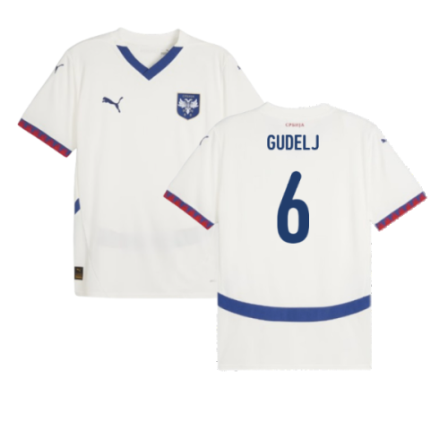 2024-2025 Serbia Away Shirt (Gudelj 6)