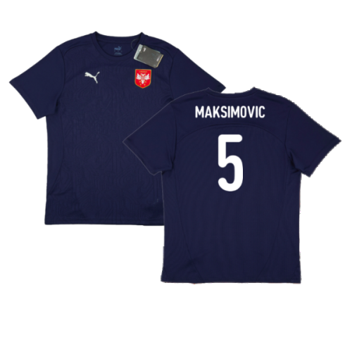 2024-2025 Serbia Training Jersey (Navy) (Maksimovic 5)