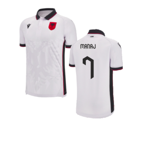 2023-2024 Albania Away Authentic Shirt (Manaj 7)