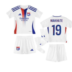 2024-2025 Olympique Lyon Home Mini Kit (Niakhate 19) 2024-2025 Olympique Lyon Home Mini Kit (Niakhate 19)