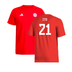 2024-2025 Bayern Munich DNA Tee (Red) (Ito 21)