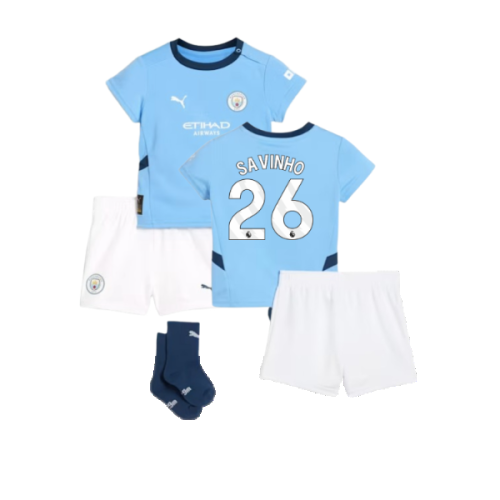 2024-2025 Man City Home Baby Kit (Savinho 26)