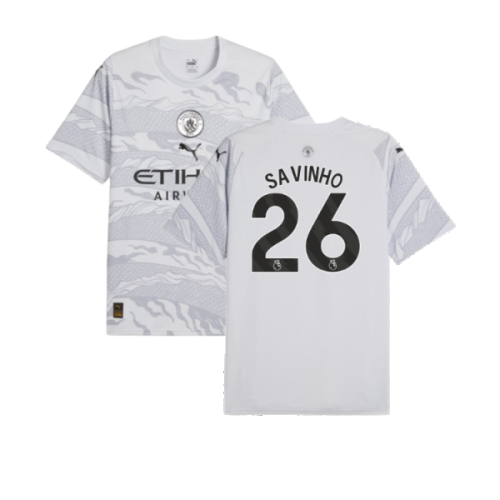 2024 Man City Year Of the Dragon Jersey (Savinho 26)