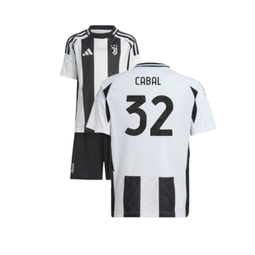 2024-2025 Juventus Home Mini Kit (Cabal 32)