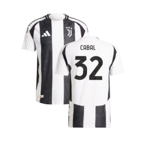 2024-2025 Juventus Authentic Home Shirt (Cabal 32)