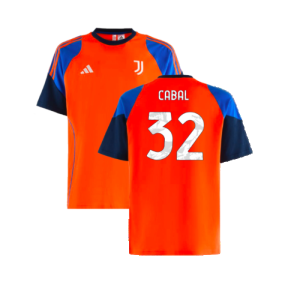 2024-2025 Juventus Training Tee (Orange) (Cabal 32)