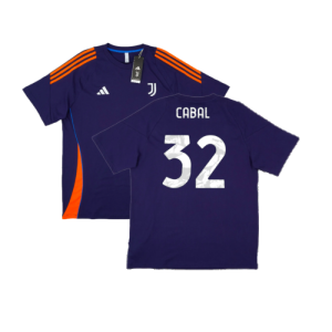 2024-2025 Juventus Training Tee (Navy) (Cabal 32)