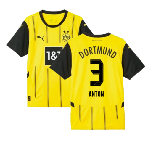 2024-2025 Borussia Dortmund Home Shirt (Anton 3)