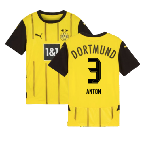 2024-2025 Borussia Dortmund Home Shirt (Kids) (Anton 3)