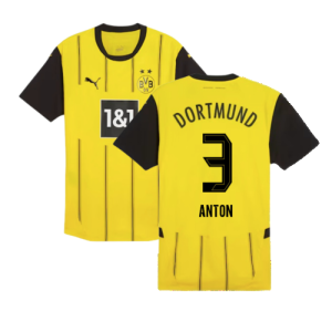 2024-2025 Borussia Dortmund Authentic Home Shirt (Anton 3)