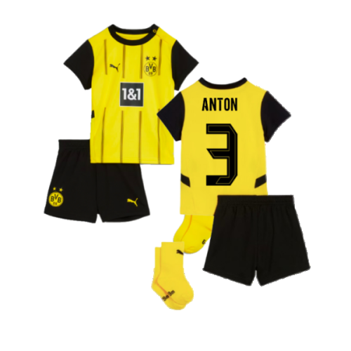 2024-2025 Borussia Dortmund Home Baby Kit (Anton 3)