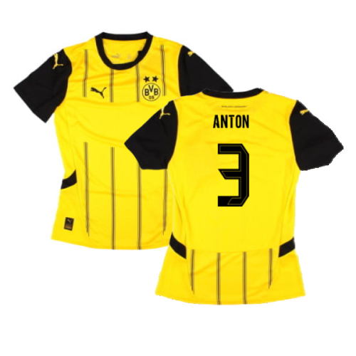 2024-2025 Borussia Dortmund Home Shirt (Ladies) (Anton 3)