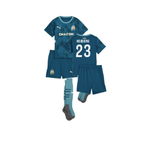 2024-2025 Marseille Away Mini Kit (Hojbjerg 23)