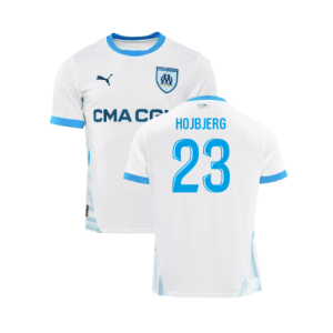 2024-2025 Marseille Home Shirt (Hojbjerg 23)